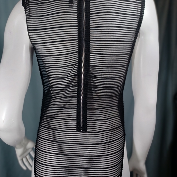 Black stripped Avec bodysuit - Picture 3 of 6